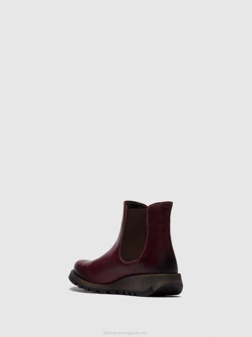 roxo L02L262 botim fivela sino525 Fly London mulheres