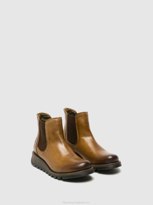 salv camelo L02L273 botins chelsea Fly London mulheres
