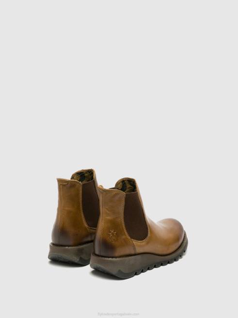 salv camelo L02L273 botins chelsea Fly London mulheres