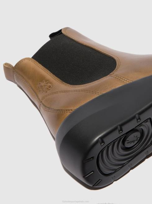tapete camelo L02L233 bota chelsea bety502 Fly London mulheres