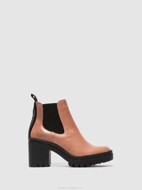 tapete rosa L02L213 chelsea botins top520 Fly London mulheres