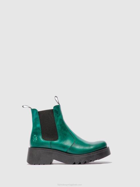 tapete trevo verde L02L224 chelsea botins medi789 Fly London mulheres