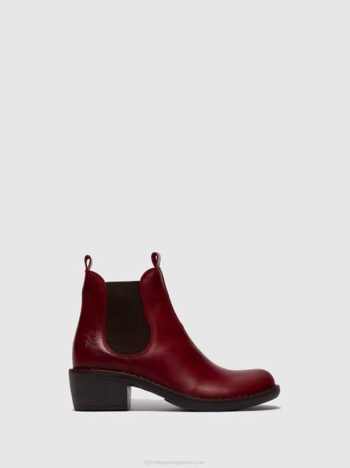 tapete vermelho L02L256 botins chelsea meme030 Fly London mulheres