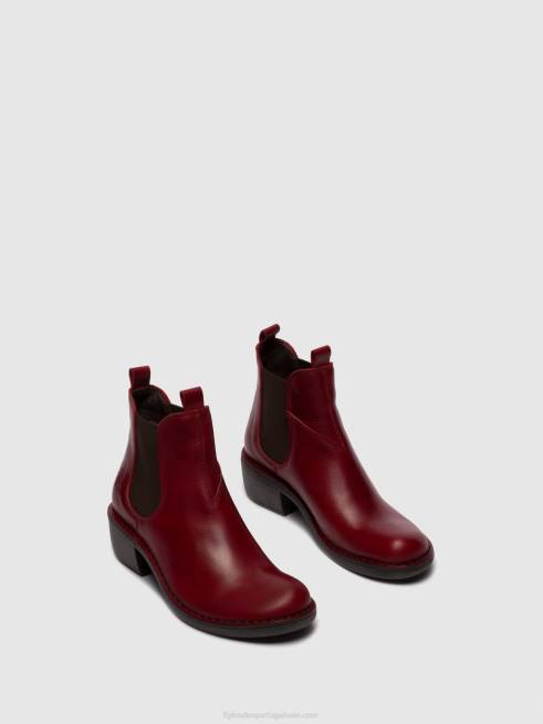 tapete vermelho L02L256 botins chelsea meme030 Fly London mulheres