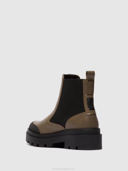 taupe L02L133 bota chelsea jeba879 Fly London mulheres