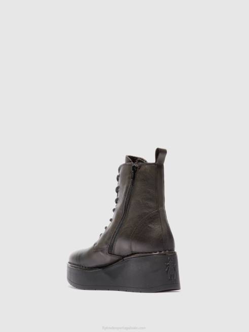 terreno de verona L02L200 botins com cadarço hepe239 Fly London mulheres