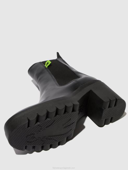 tunder black L02L164 Botins chelsea taje883 Fly London mulheres