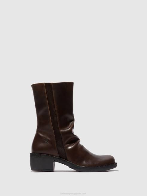 dk.brown/expresso L02L301 botas com zíper mecy092 Fly London mulheres