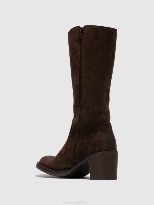 expresso L02L306 botas com zíper balo096 Fly London mulheres