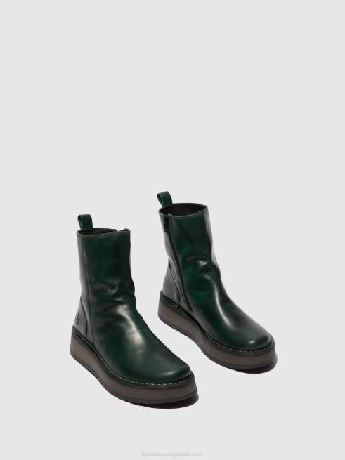 gasolina L02L292 botas com zíper reno053 Fly London mulheres
