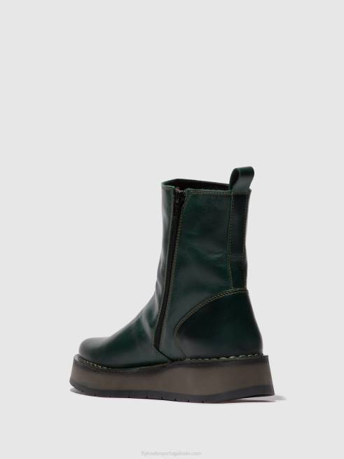 gasolina L02L292 botas com zíper reno053 Fly London mulheres