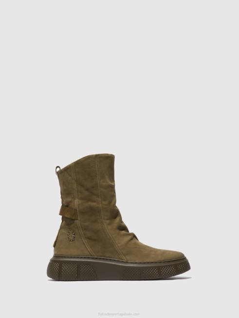 militar sorano L02L324 botas com zíper esen485 Fly London mulheres