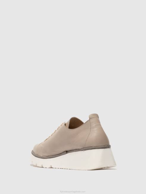 nuvem L02L655 sapato com cadarço plom431 Fly London mulheres