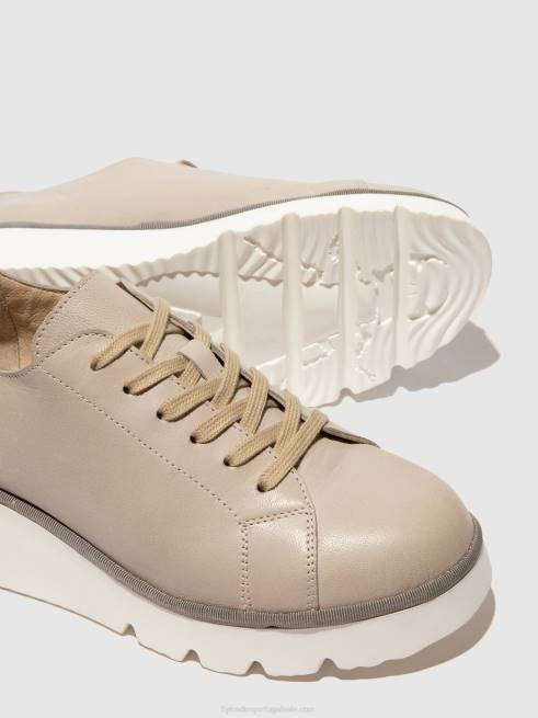nuvem L02L655 sapato com cadarço plom431 Fly London mulheres