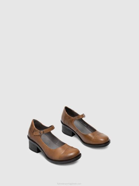 camelo L02L648 sapatos mary jane cody877 Fly London mulheres