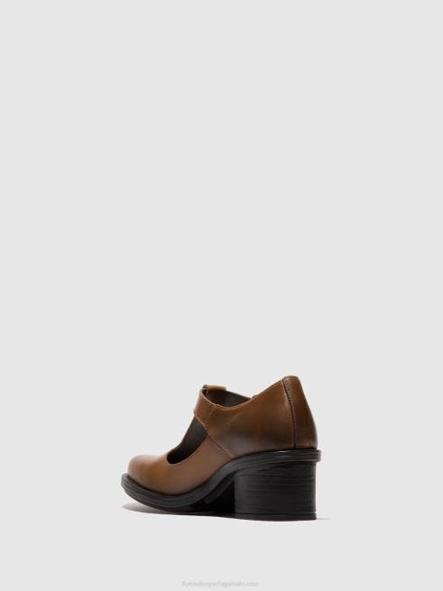 camelo L02L654 sapatos mary jane cady180 Fly London mulheres