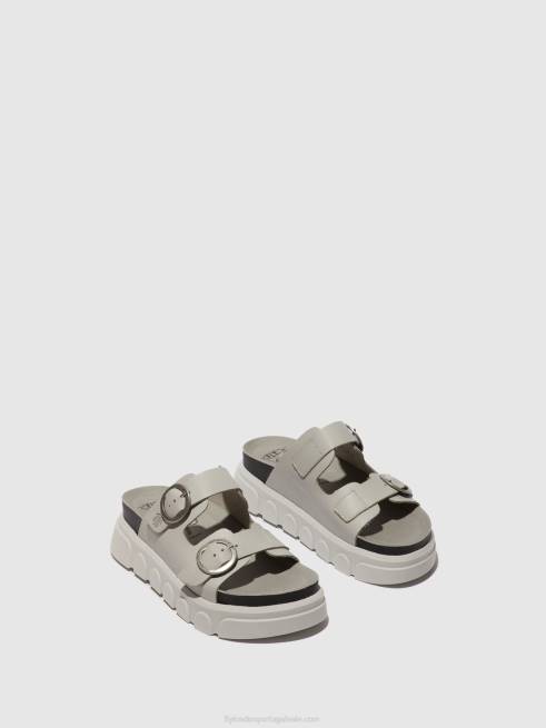 nuvem L02L373 mules fivela cide946 Fly London mulheres