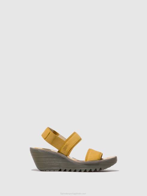 abelha L02L440 sandália rasteira yaco416 Fly London mulheres