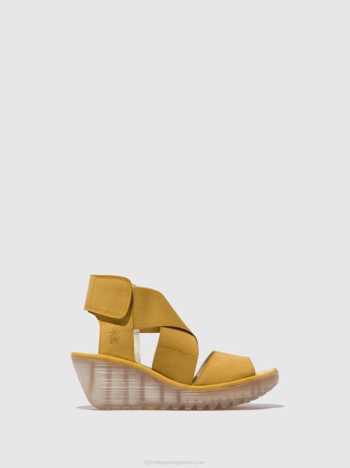 abelha L02L562 sandálias cruzadas yuba385 Fly London mulheres