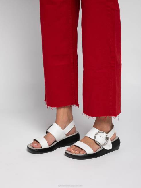brooklyn offwhite L02L604 sandália fivela bani739 Fly London mulheres