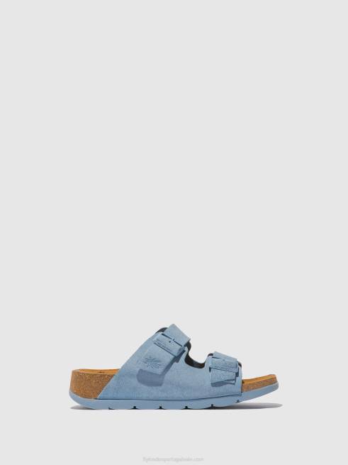 céu L02L526 sandália fivela caja721 Fly London mulheres