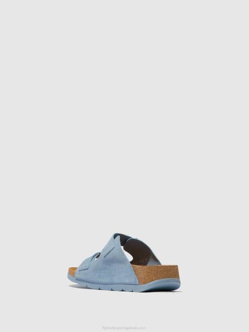 céu L02L526 sandália fivela caja721 Fly London mulheres