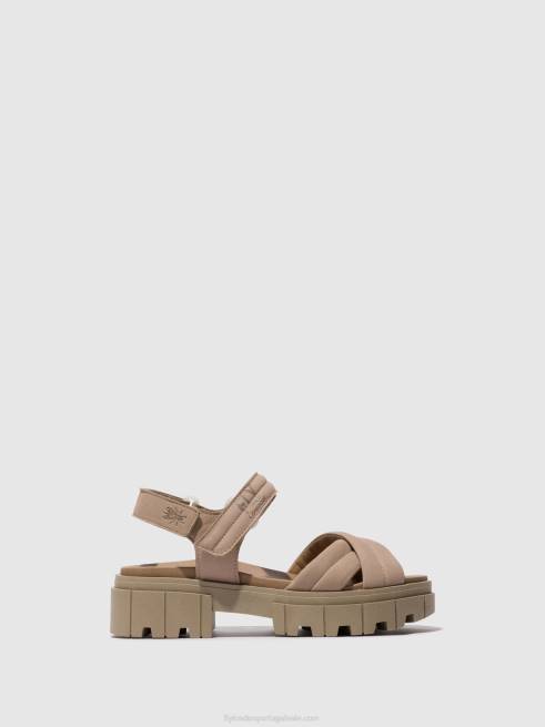 concreto L02L545 sandálias sling back jada854 Fly London mulheres