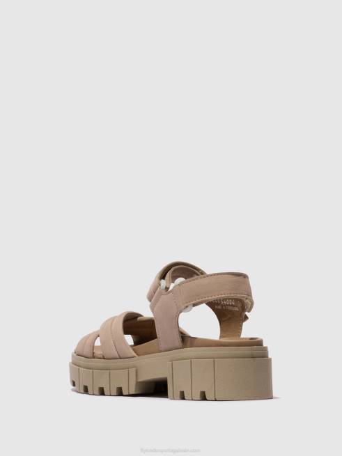 concreto L02L545 sandálias sling back jada854 Fly London mulheres