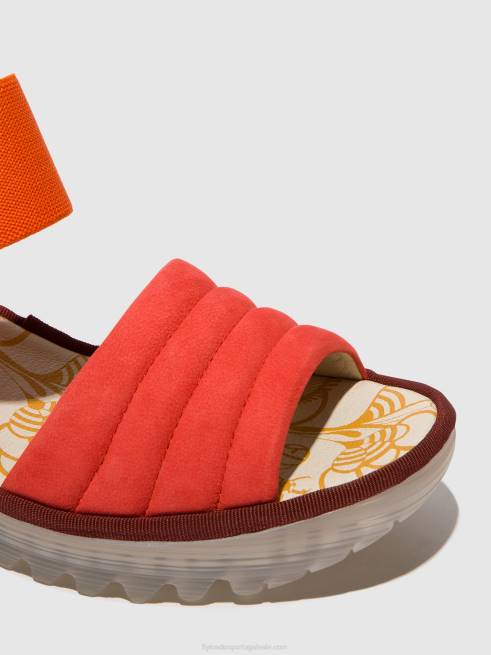 diabo vermelho L02L434 sandálias sling back yiko414 Fly London mulheres