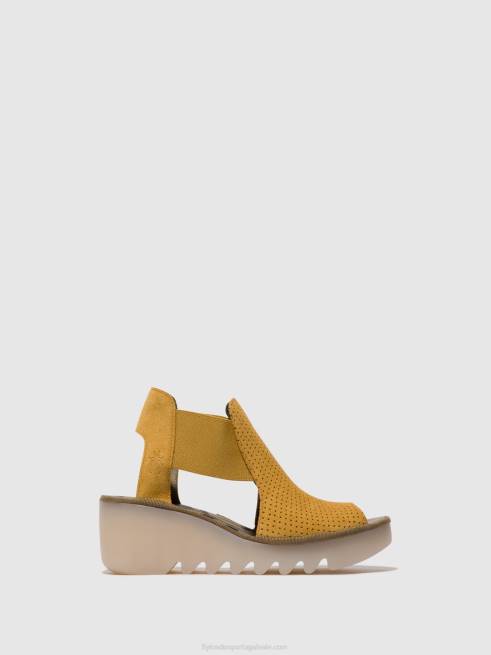 mel L02L481 sandálias com elástico biga412 Fly London mulheres