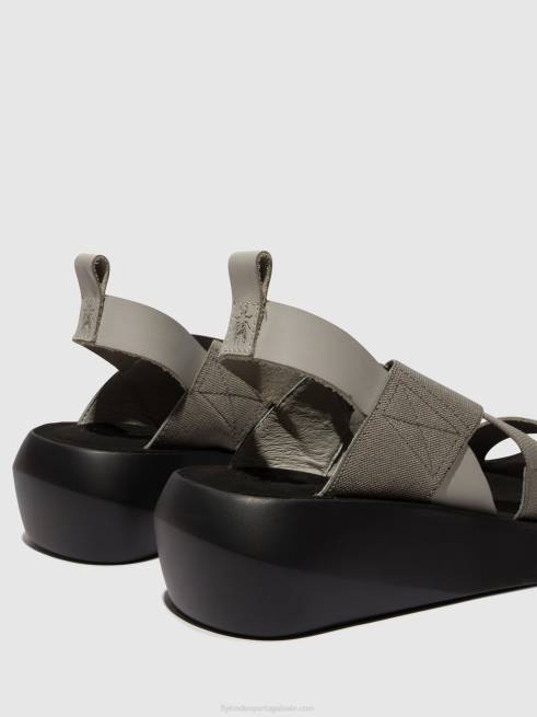 nuvem L02L491 sandálias cruzadas baji848 Fly London mulheres
