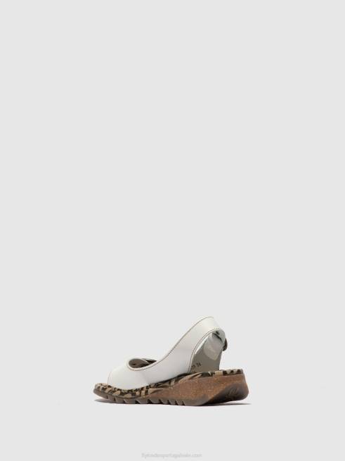 off white L02L614 sandália fivela tram723 Fly London mulheres