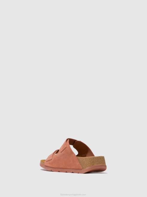 rosa L02L525 sandália fivela caja721 Fly London mulheres