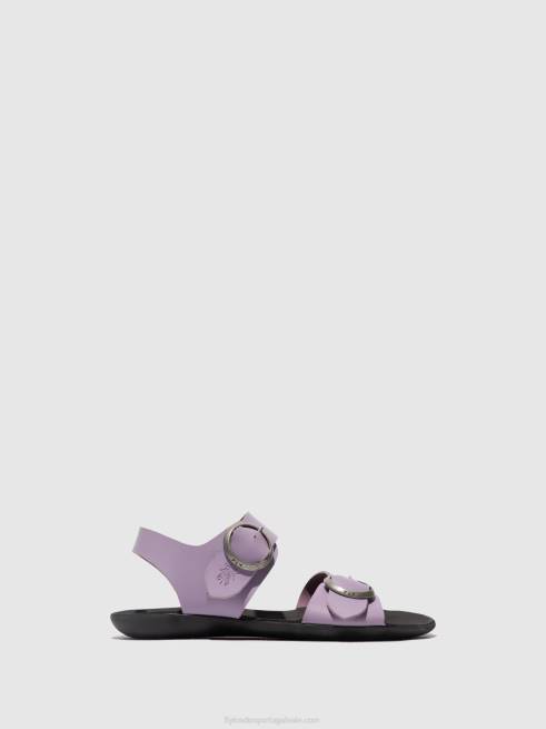 roxo L02L499 sandália fivela masa757 Fly London mulheres
