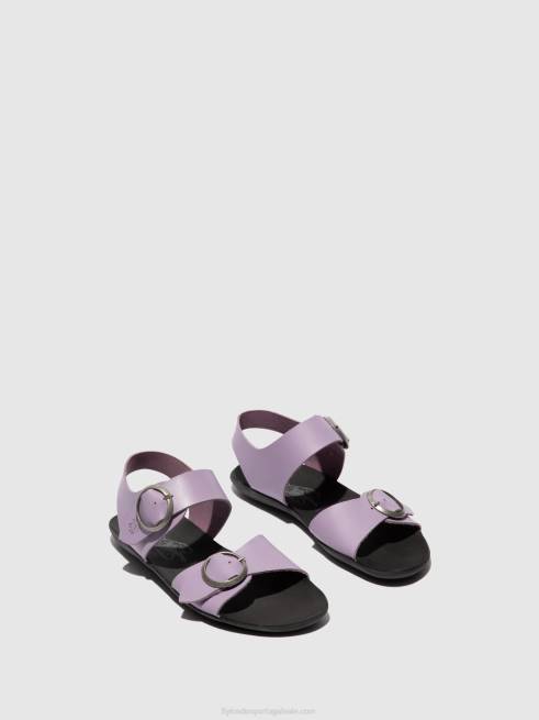 roxo L02L499 sandália fivela masa757 Fly London mulheres