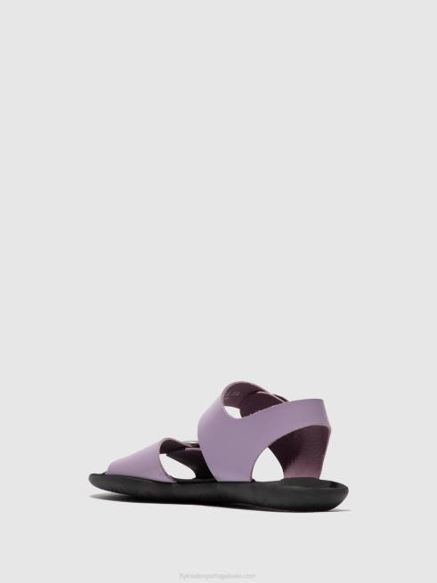 roxo L02L499 sandália fivela masa757 Fly London mulheres