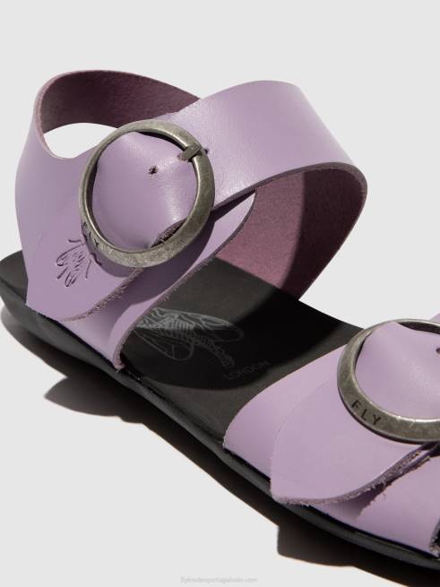 roxo L02L499 sandália fivela masa757 Fly London mulheres