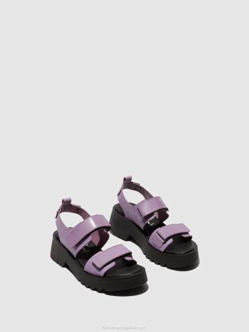 tolet L02L393 sandálias de velcro meka857 Fly London mulheres