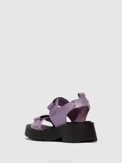 tolet L02L393 sandálias de velcro meka857 Fly London mulheres