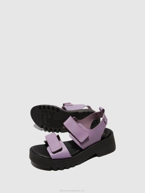 tolet L02L393 sandálias de velcro meka857 Fly London mulheres