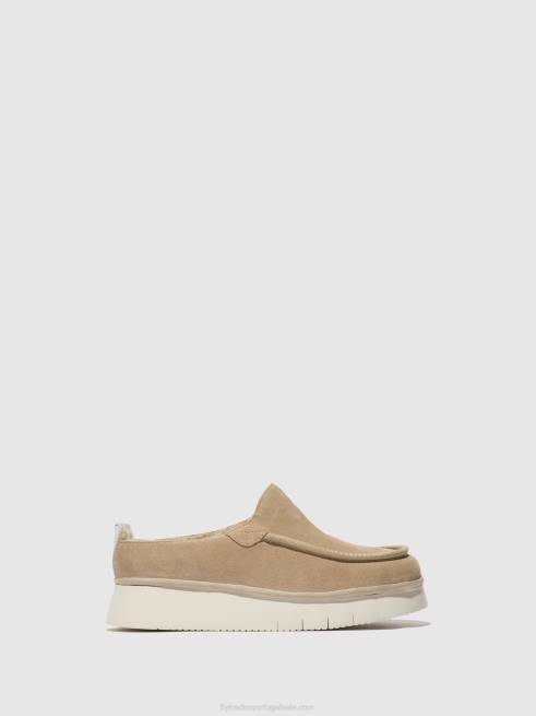 creme L02L688 sapatos fechados ceze361000 Fly London mulheres