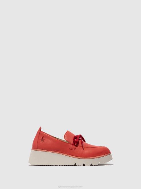framboesa L02L629 sapatilha popi436 Fly London mulheres