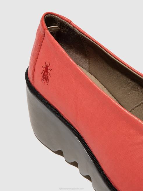 framboesa L02L642 sapato sem cadarço beso246 Fly London mulheres