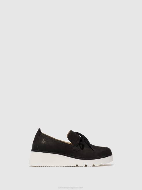 preto L02L635 sapatilha popi436 Fly London mulheres