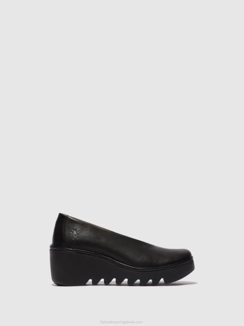preto L02L672 sapato sem cadarço beso246 Fly London mulheres