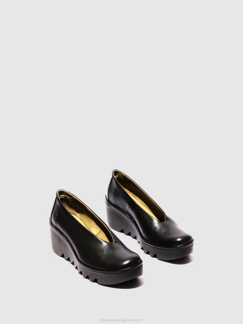 preto L02L672 sapato sem cadarço beso246 Fly London mulheres