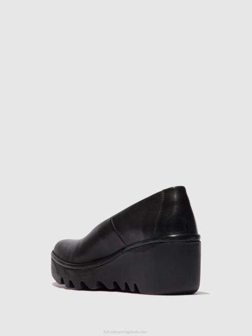 preto L02L672 sapato sem cadarço beso246 Fly London mulheres