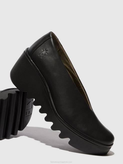preto L02L672 sapato sem cadarço beso246 Fly London mulheres