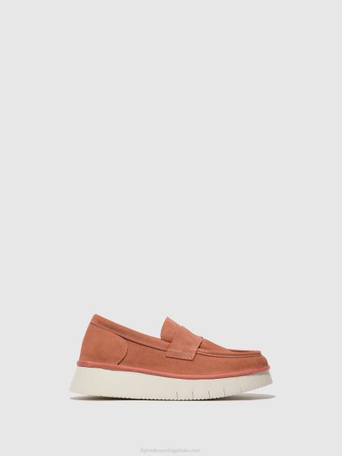 rosa L02L640 sapato sem cadarço coaf418 Fly London mulheres