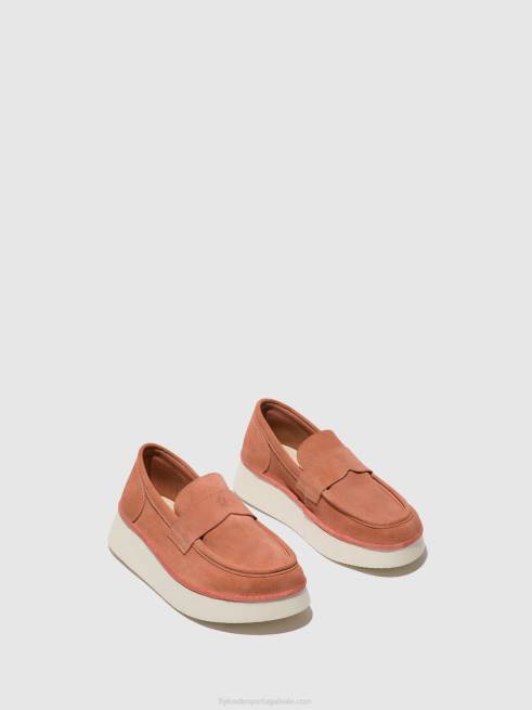rosa L02L640 sapato sem cadarço coaf418 Fly London mulheres